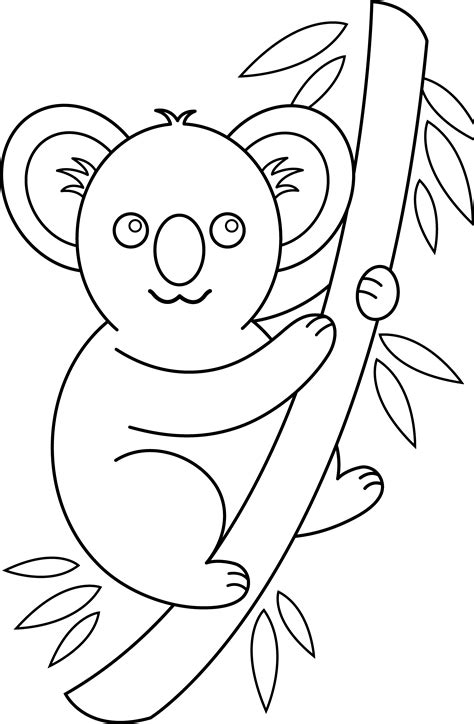 Free Printable Koala Template